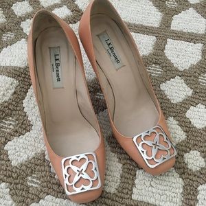 Lk Bennett Lovells Rose Pump Kid Leather
